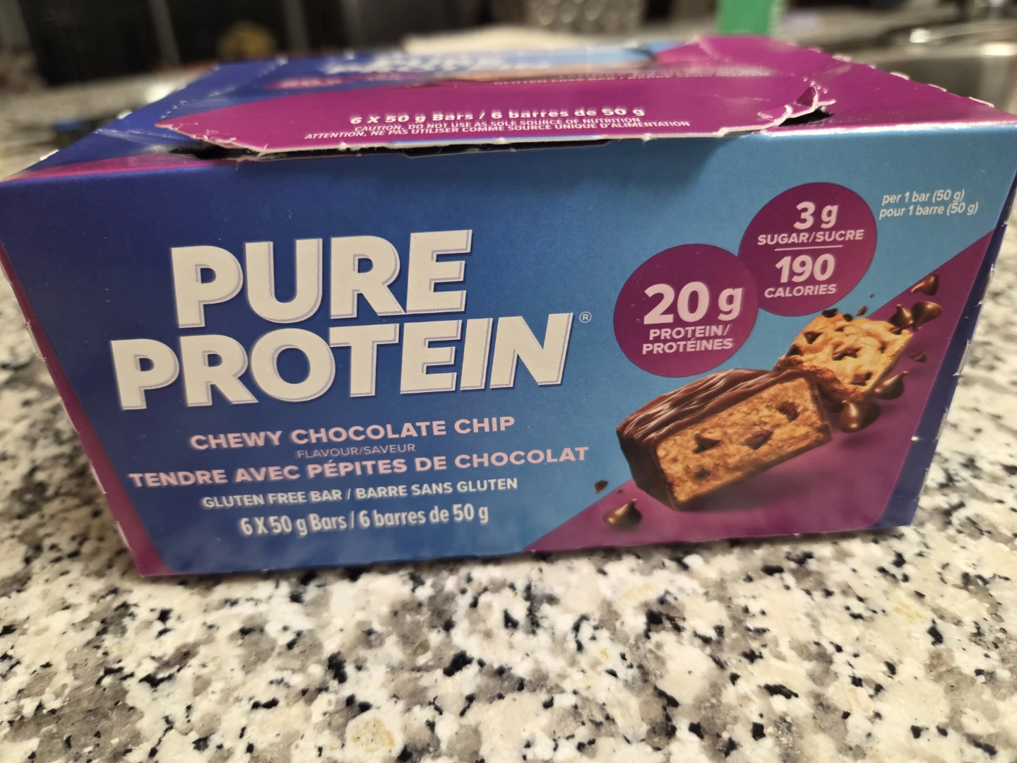 Pure Protein Chewy Chocolate Chip Bars (14 x 50g) - photo 4