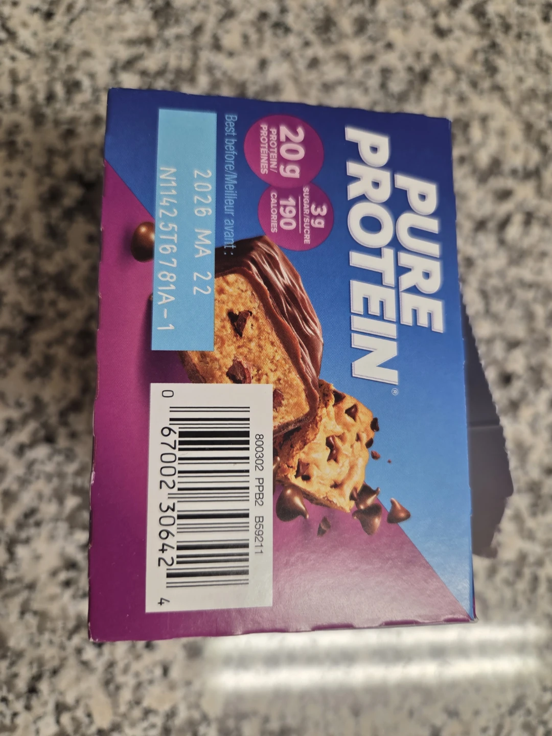 Pure Protein Chewy Chocolate Chip Bars (14 x 50g) - photo 5