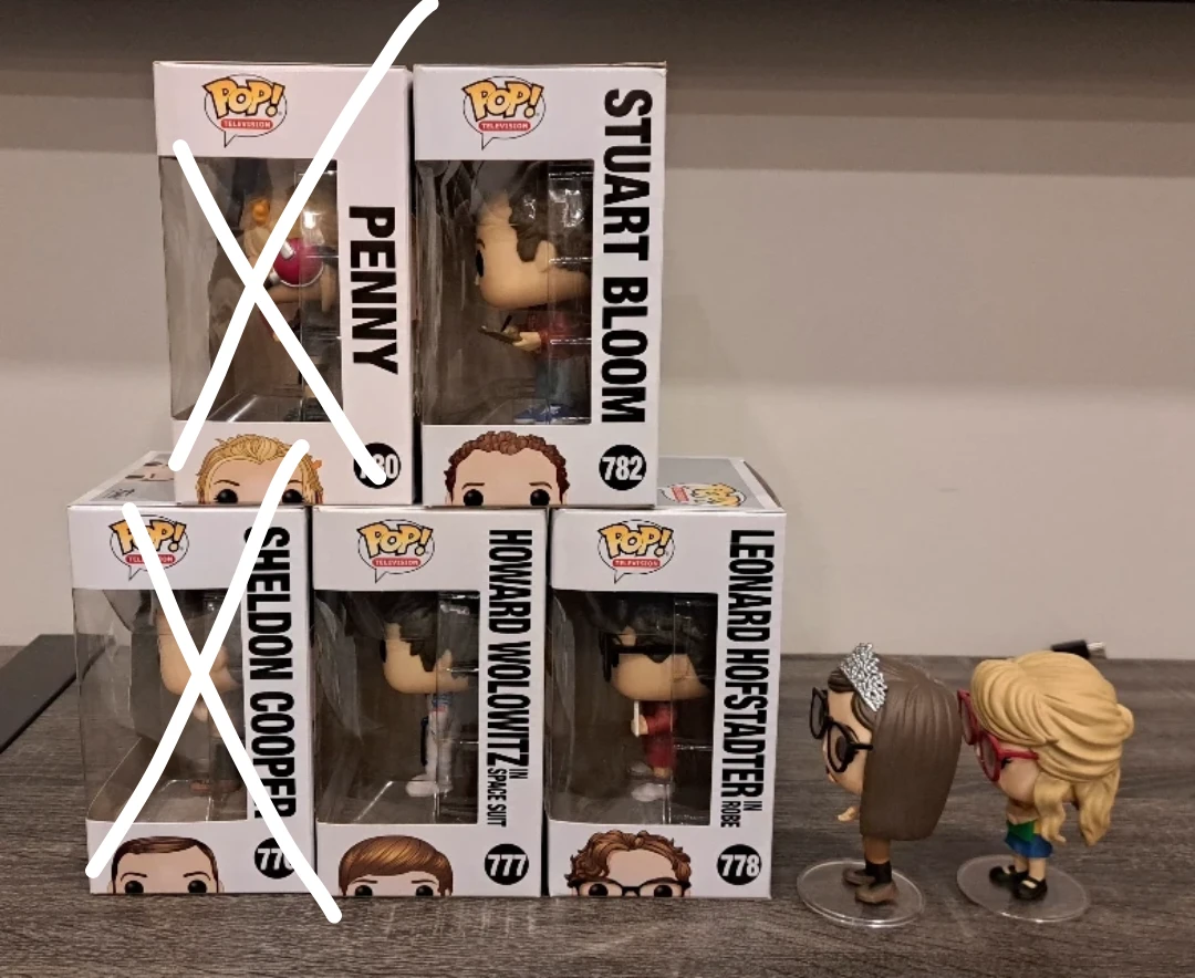 🌏 Big Bang Theory | Stuart Leonard Howard +more Funko - photo 2