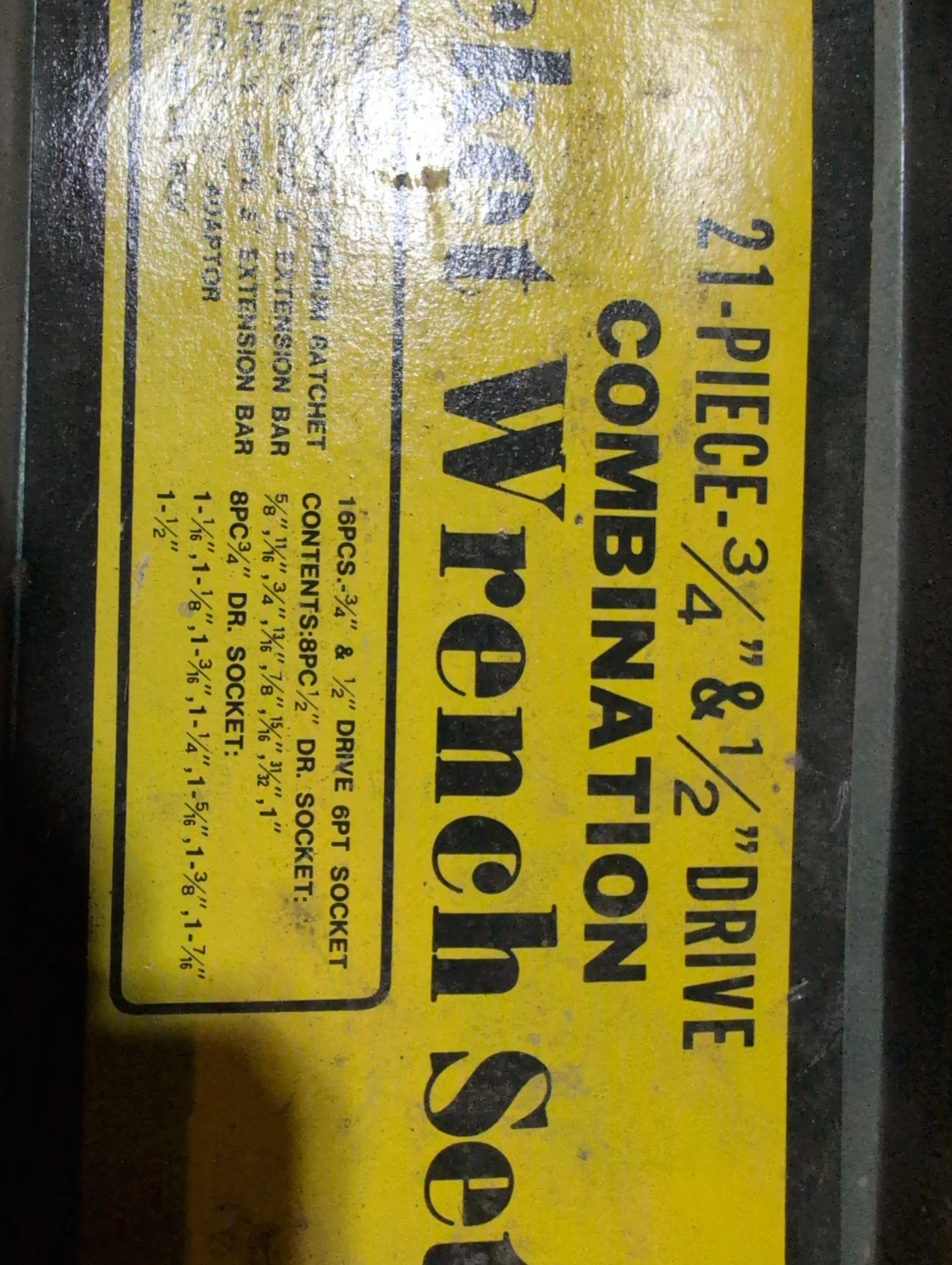 1/2" Drive Combination Wrench Set - photo 2