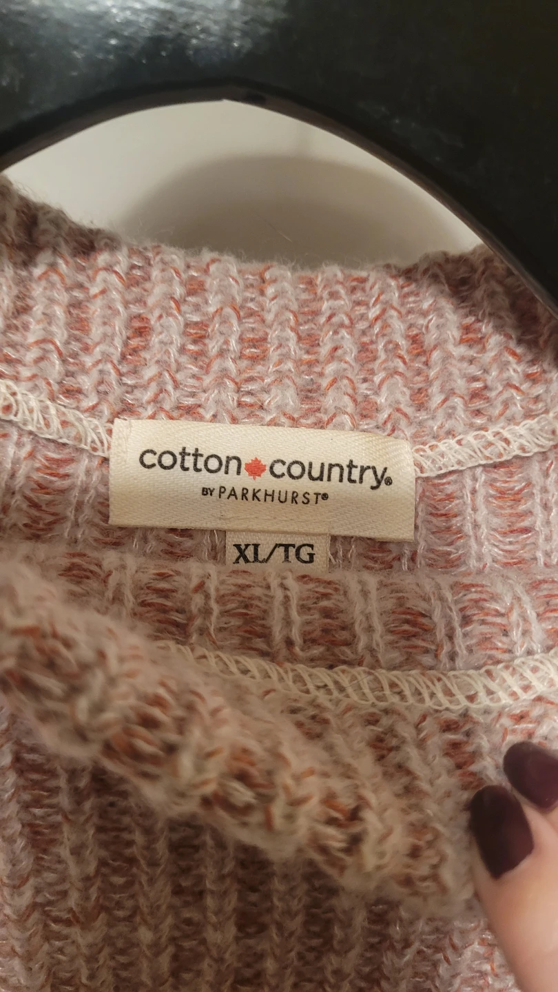 Pink Knit Sweater XL - photo 4
