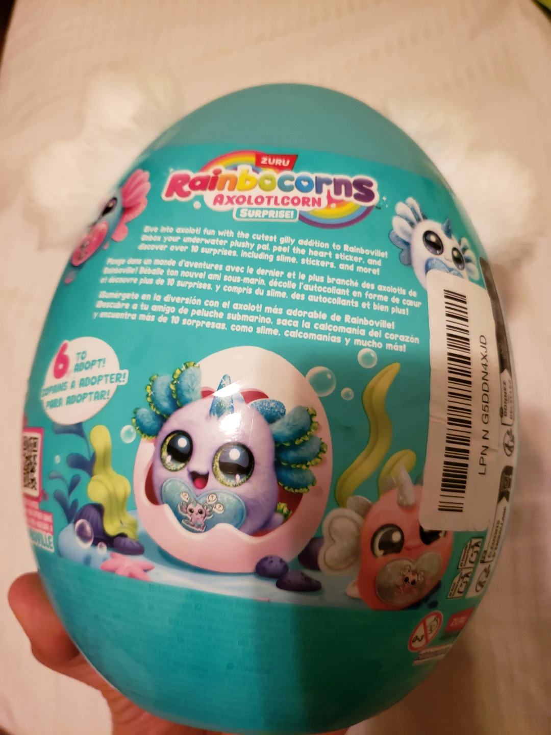 Brandnew Zuru Rainbocorns Axolotlcorn Surprise Toy - photo 3