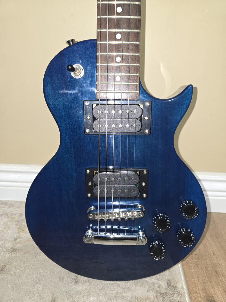 Jay Turner 3/4 size Electric Guitar - Blue - photo 2
