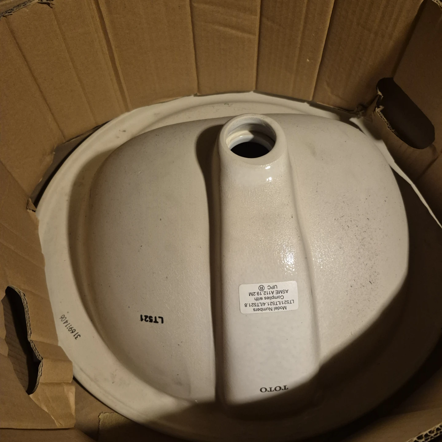 2 TOTO LT521.4#01 Prominence Self-Rimming Lavatory Sink - photo 5