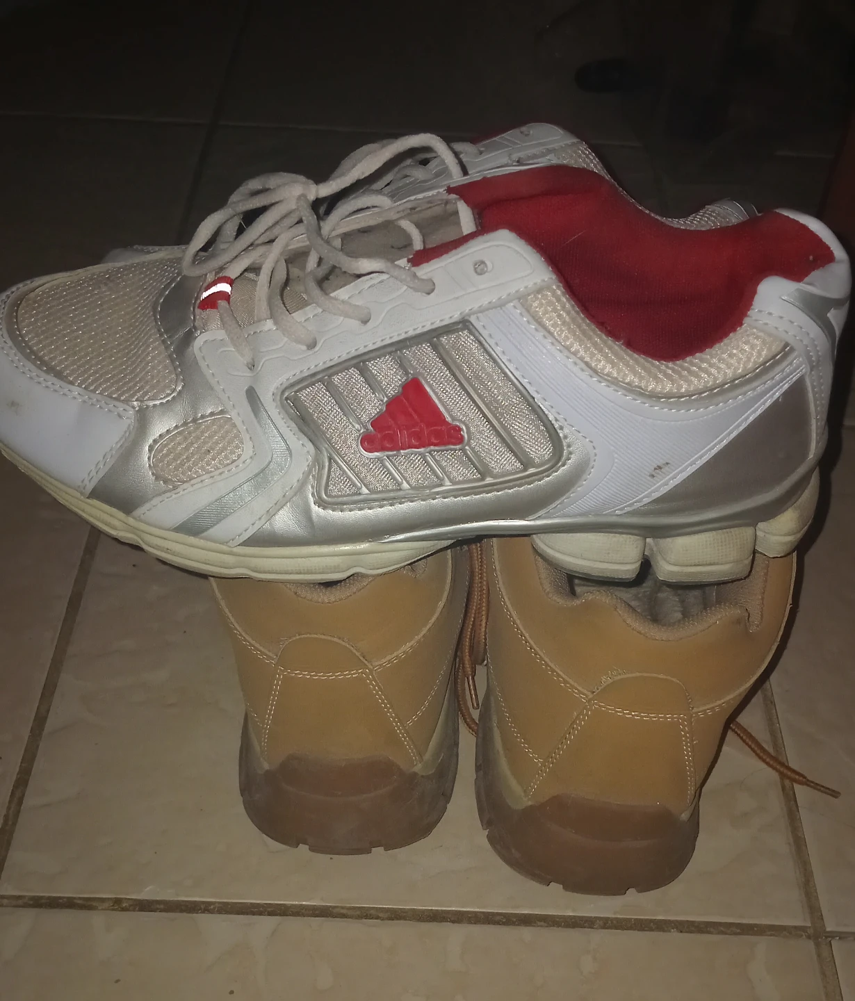 Men's Adidas Running Shoes & Spring Tan Boots "🏆" - photo 5