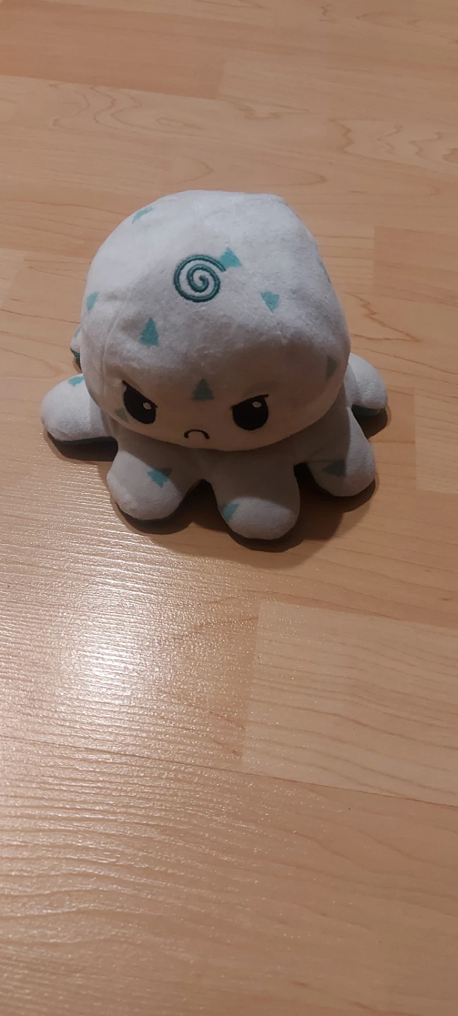 Reversible Octopus Plush Toy