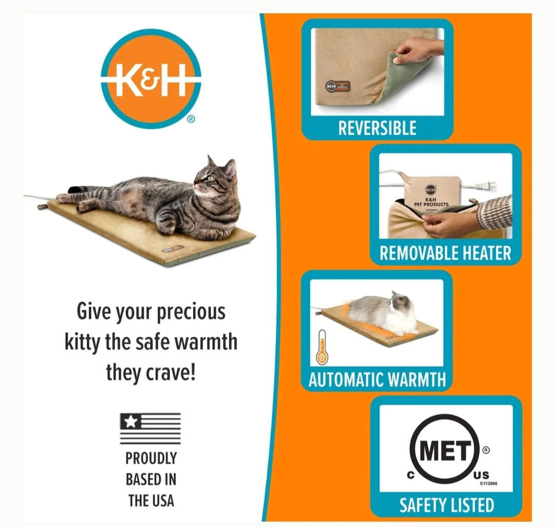 K&H Thermo Heated Cat Bed🥕 - photo 4
