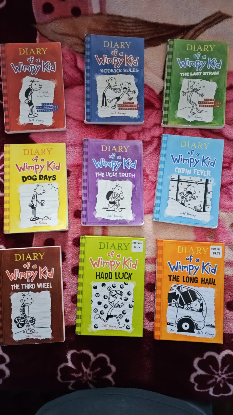Diary of a Wimpy Kid Books 1 to 10