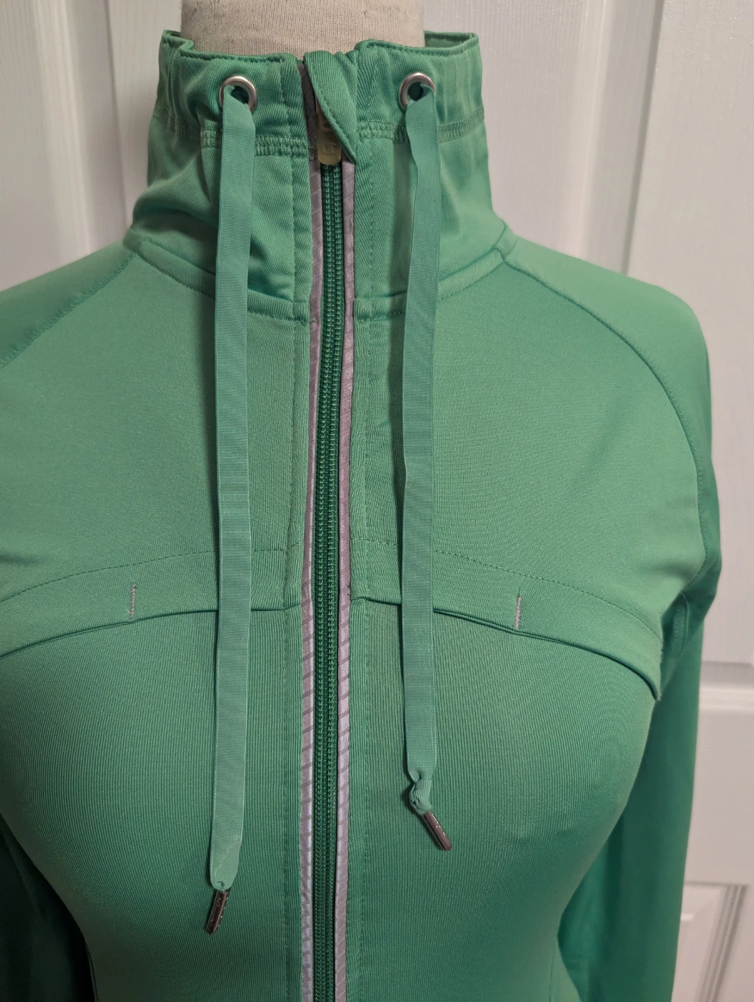Champion Green Zip-Up Athletic Jacket XS - photo 2