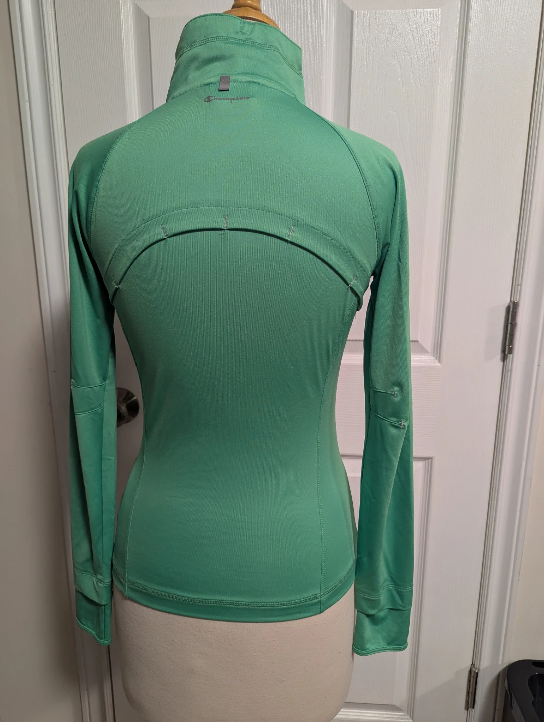 Champion Green Zip-Up Athletic Jacket XS - photo 4