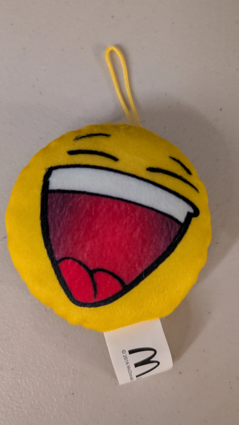 McDonald's "Face with Tears of Joy" Emoji Plush Toy