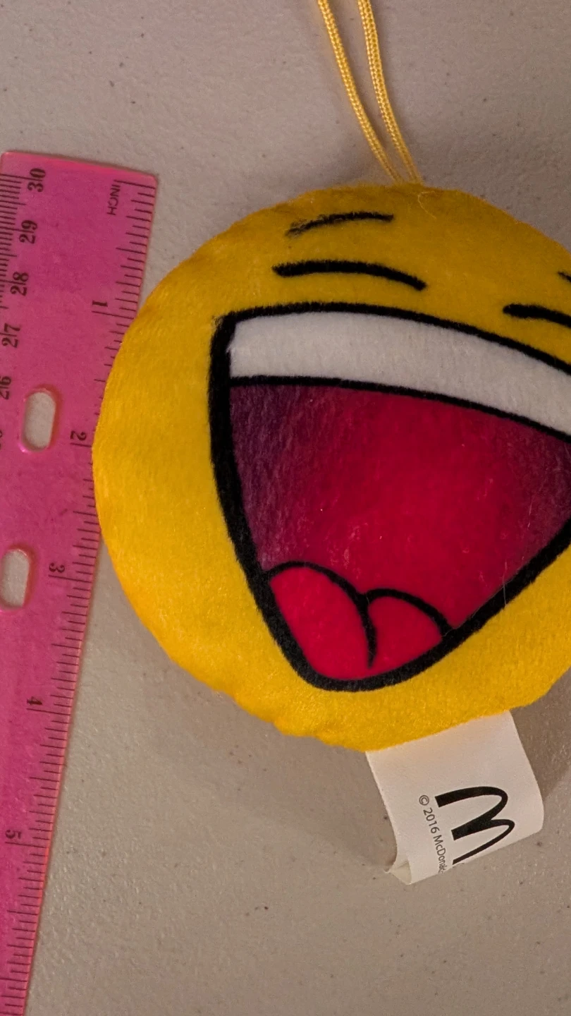 McDonald's "Face with Tears of Joy" Emoji Plush Toy - photo 2
