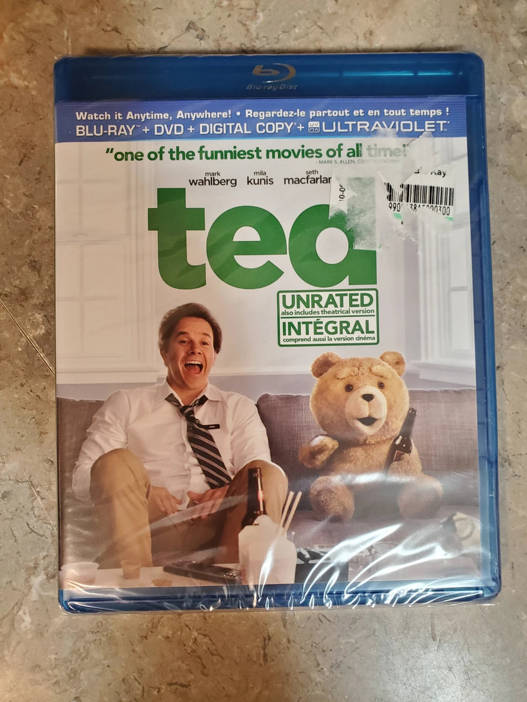 Ted Blu-ray + DVD + Digital Copy 🧡