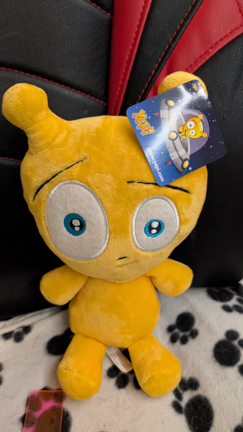 Yeggo Yellow Alien Plush Toy