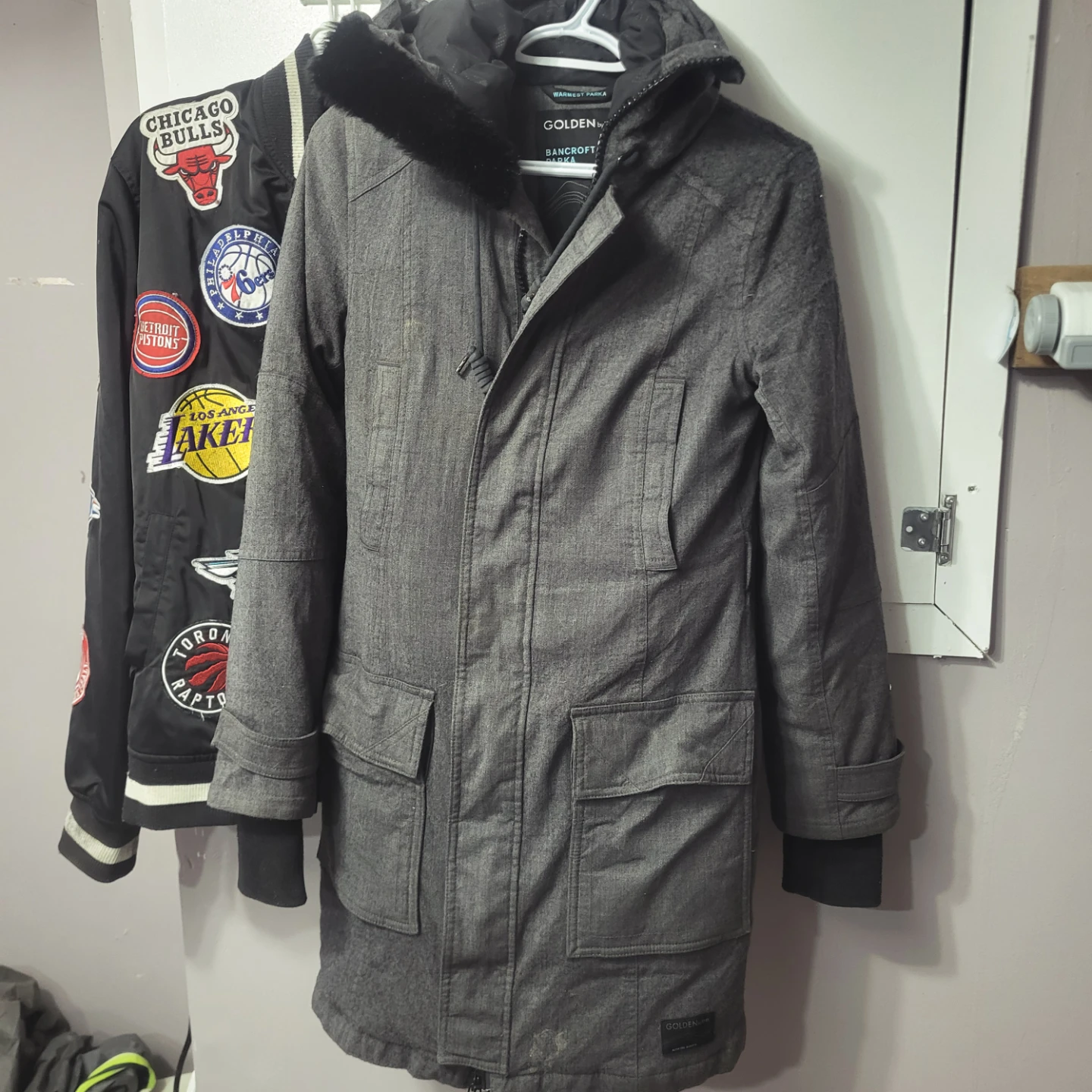 Golden by TNA Bancroft Parka - Small - Grey - photo 4