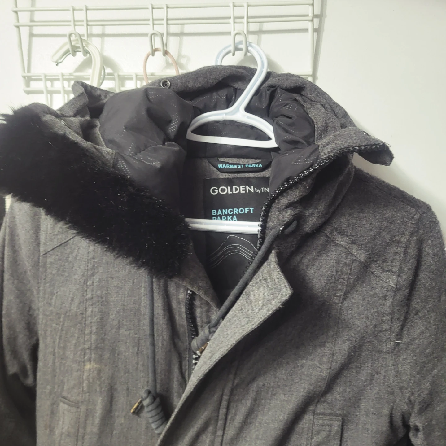 Golden by TNA Bancroft Parka - Small - Grey - photo 5