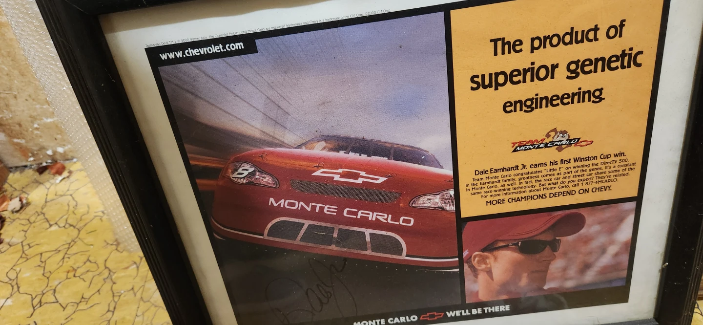 Chevrolet Monte Carlo Advertisement Print🥕