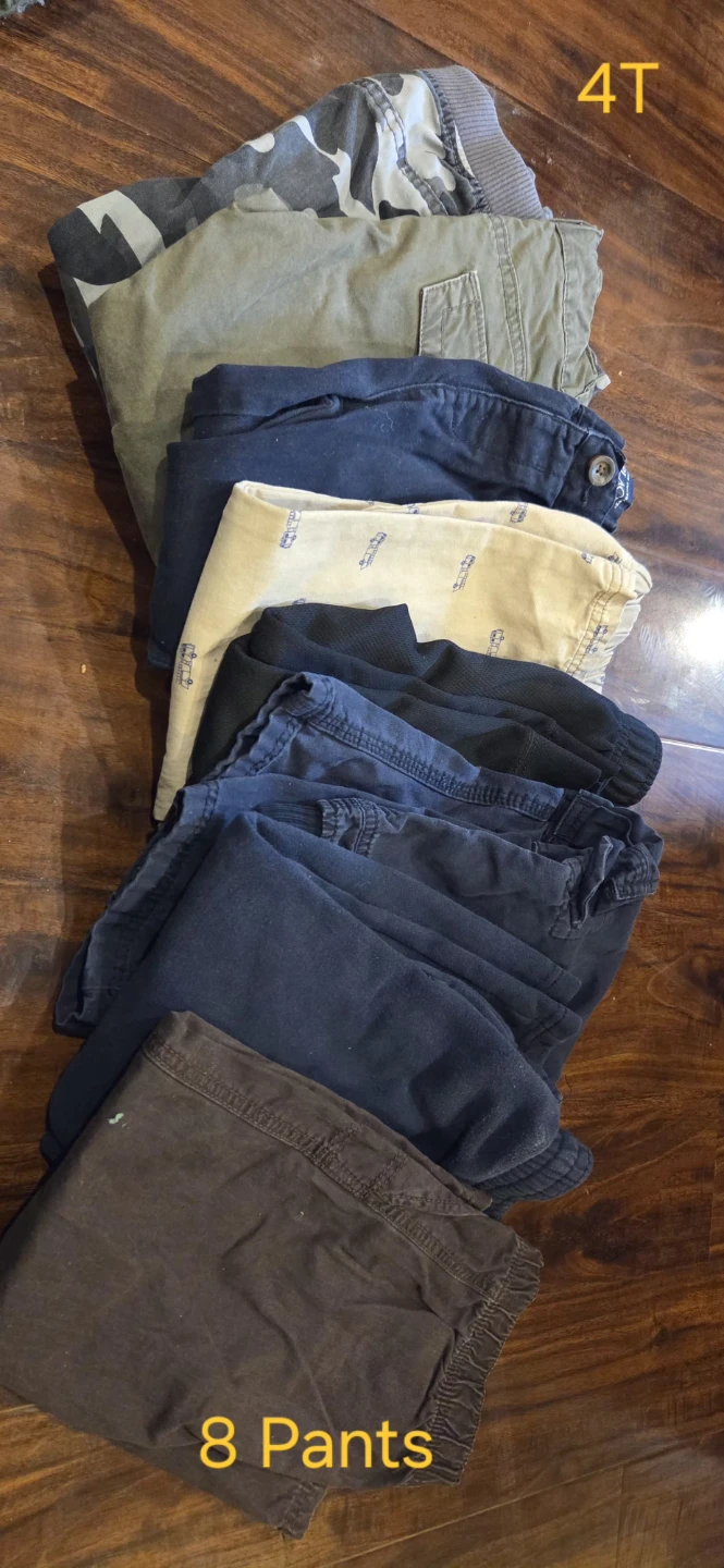 Bundle of Boys' 4T Clothing - Pants, Shorts, and Shirts - photo 5