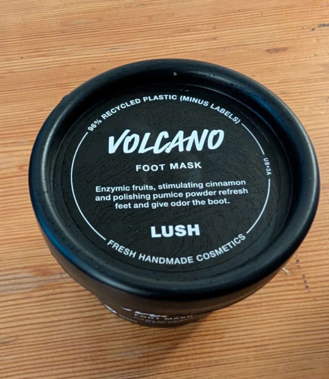 New Lush Volcano Foot Mask