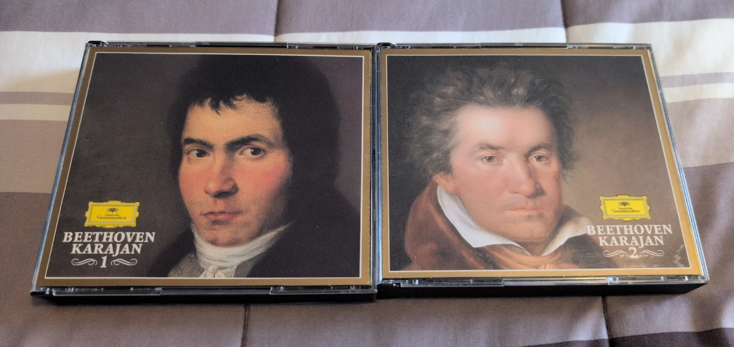Ludwig van Beethoven 9 Symphonies 5x CD Set by H. Karajan