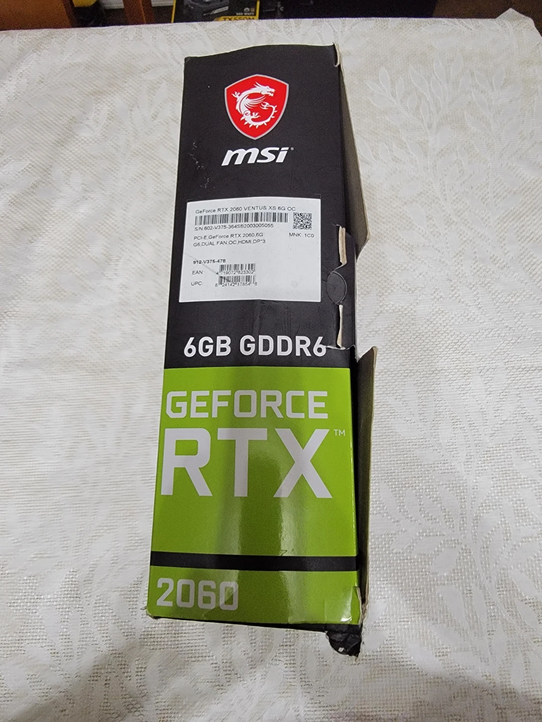 MSI GeForce RTX 2060 Ventus XS OC Edition Graphics Card - photo 3