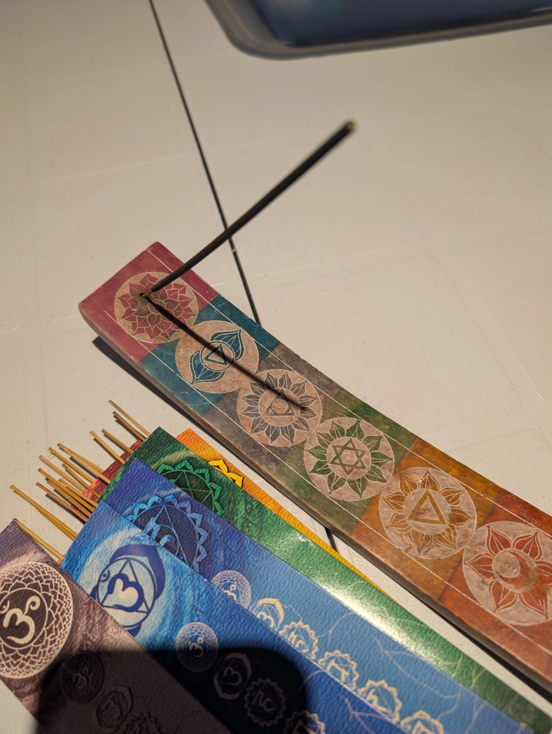 Chakra Incense Burner with Incense Sticks - photo 4