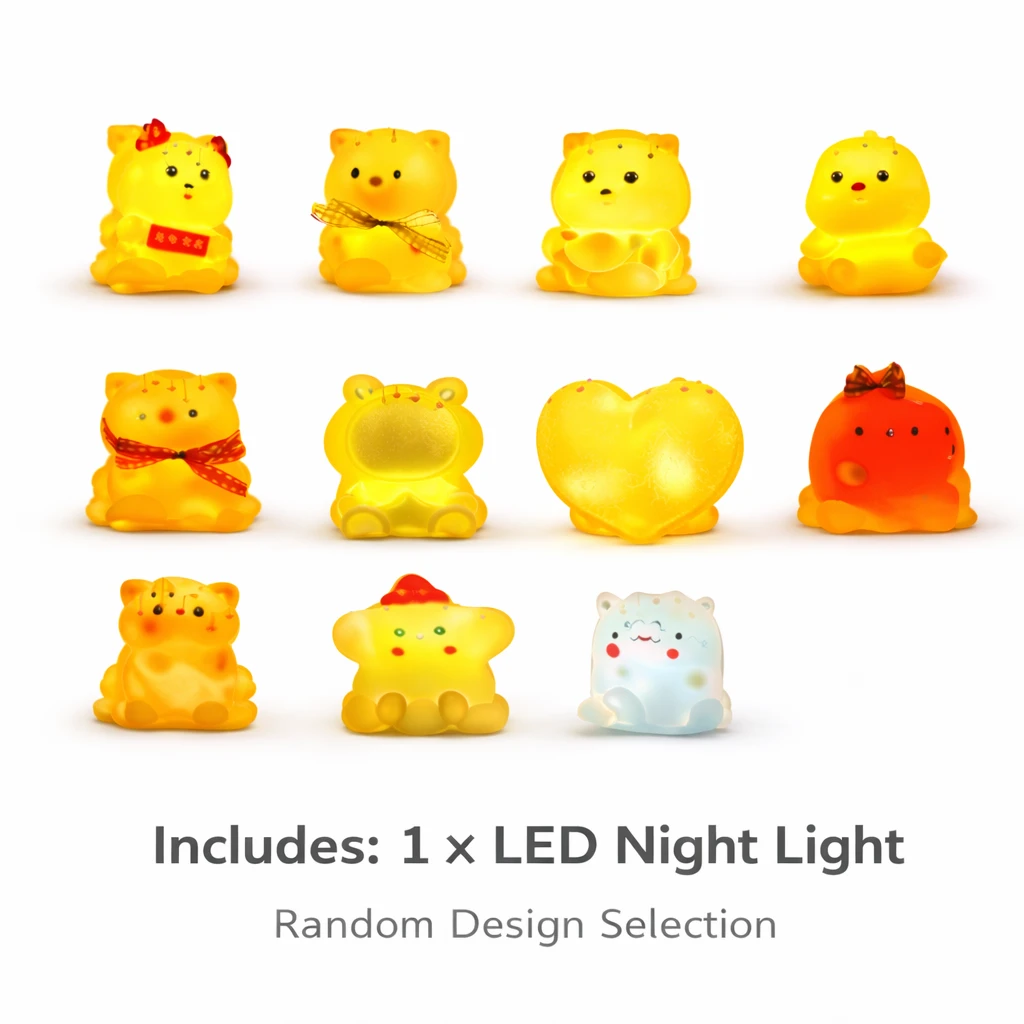Cute LED Night Light - Multiple Designs Available - photo 3