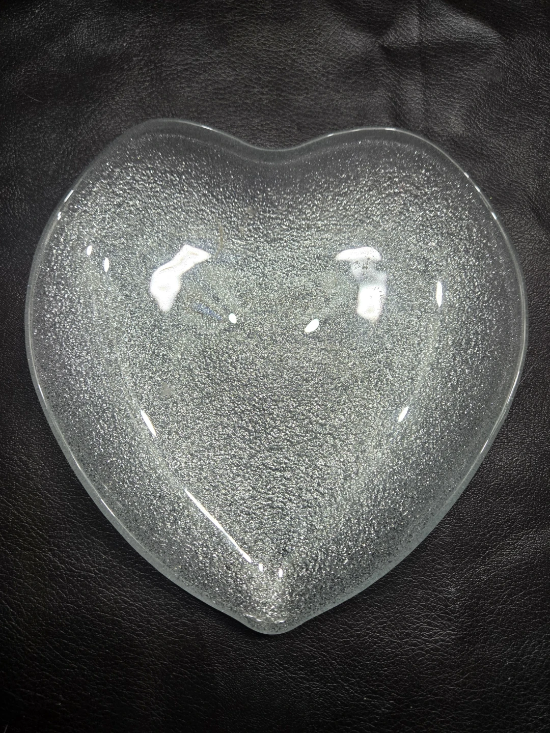 Heart Shaped Glass Dish - photo 2