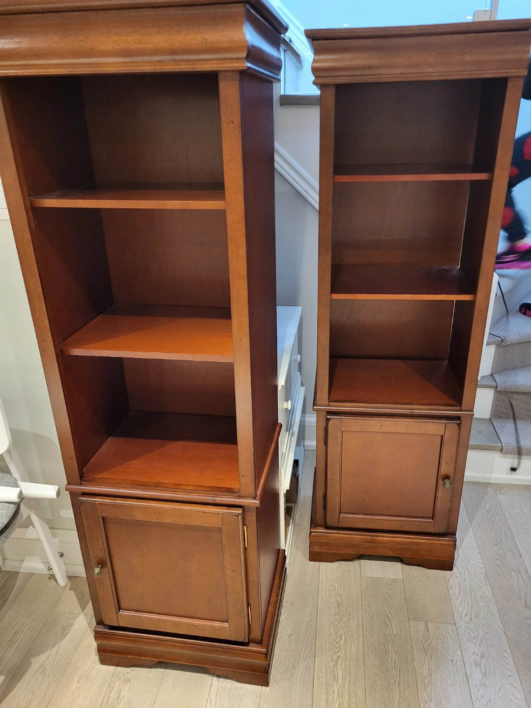 Wooden Bookcase with Cabinet - photo 5
