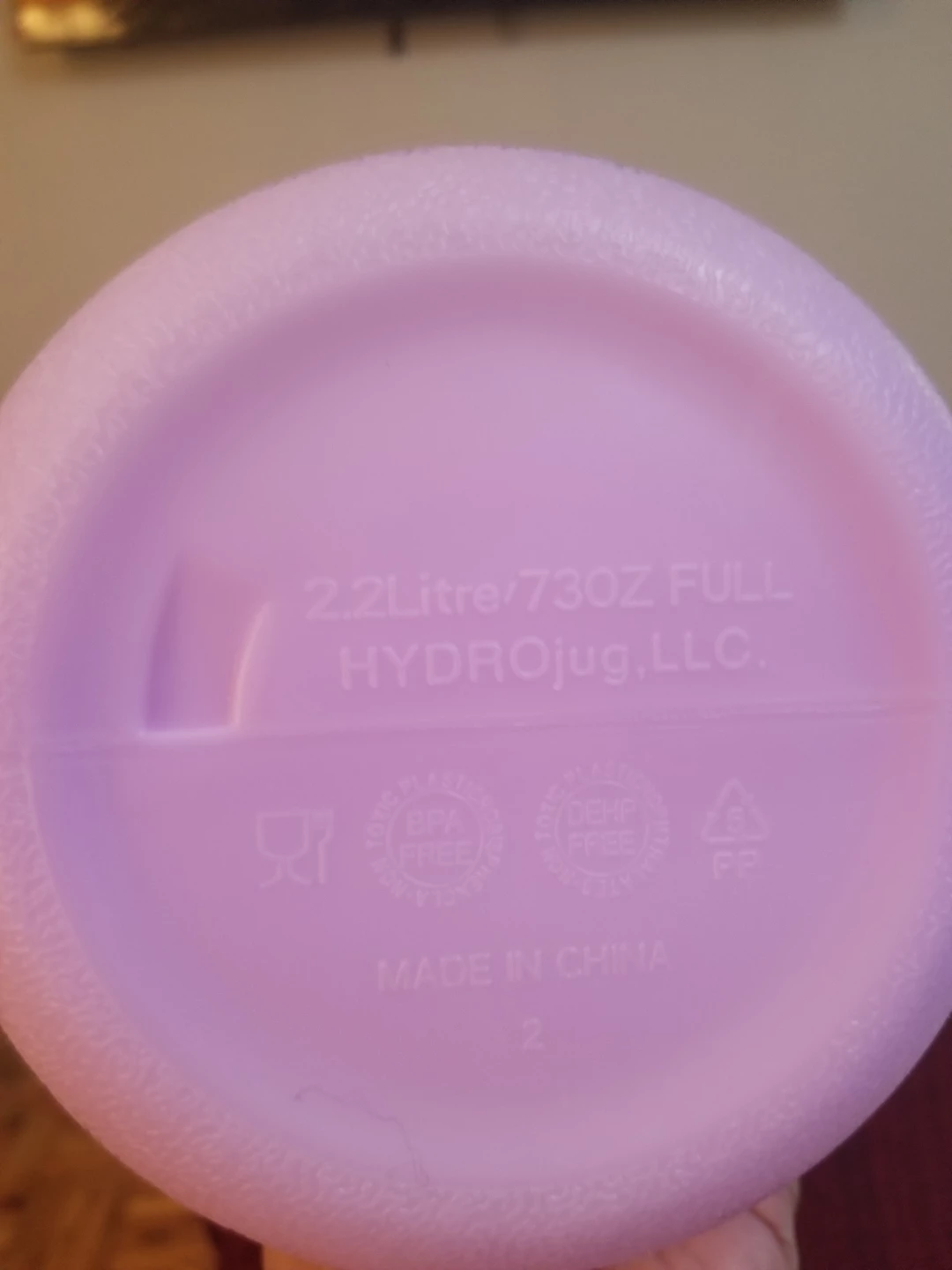 HydroJug 2.2 Litre Water Bottle - Pink - photo 2