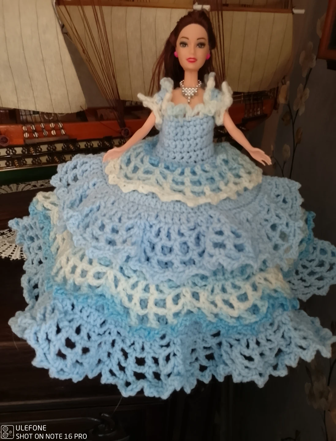 Hand-crocheted Doll Dress Collection - photo 3