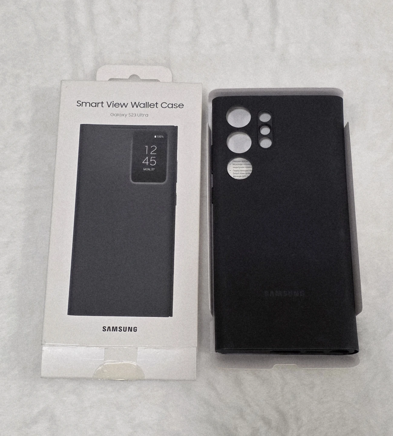 Samsung Galaxy S23 Ultra Smart View Wallet Case, VL & Charger - photo 4