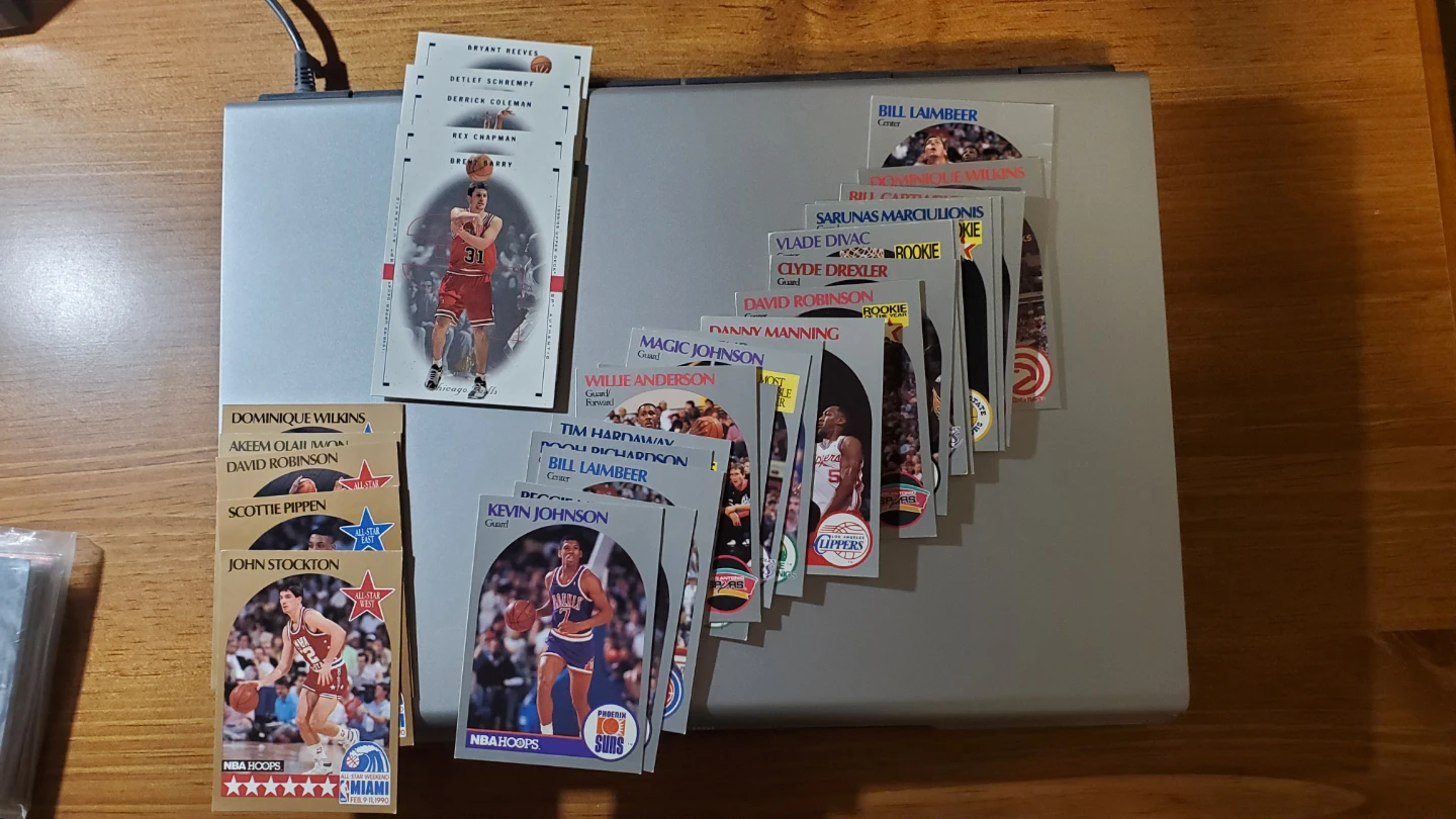 Collection of Basketball and Hockey Cards - photo 4