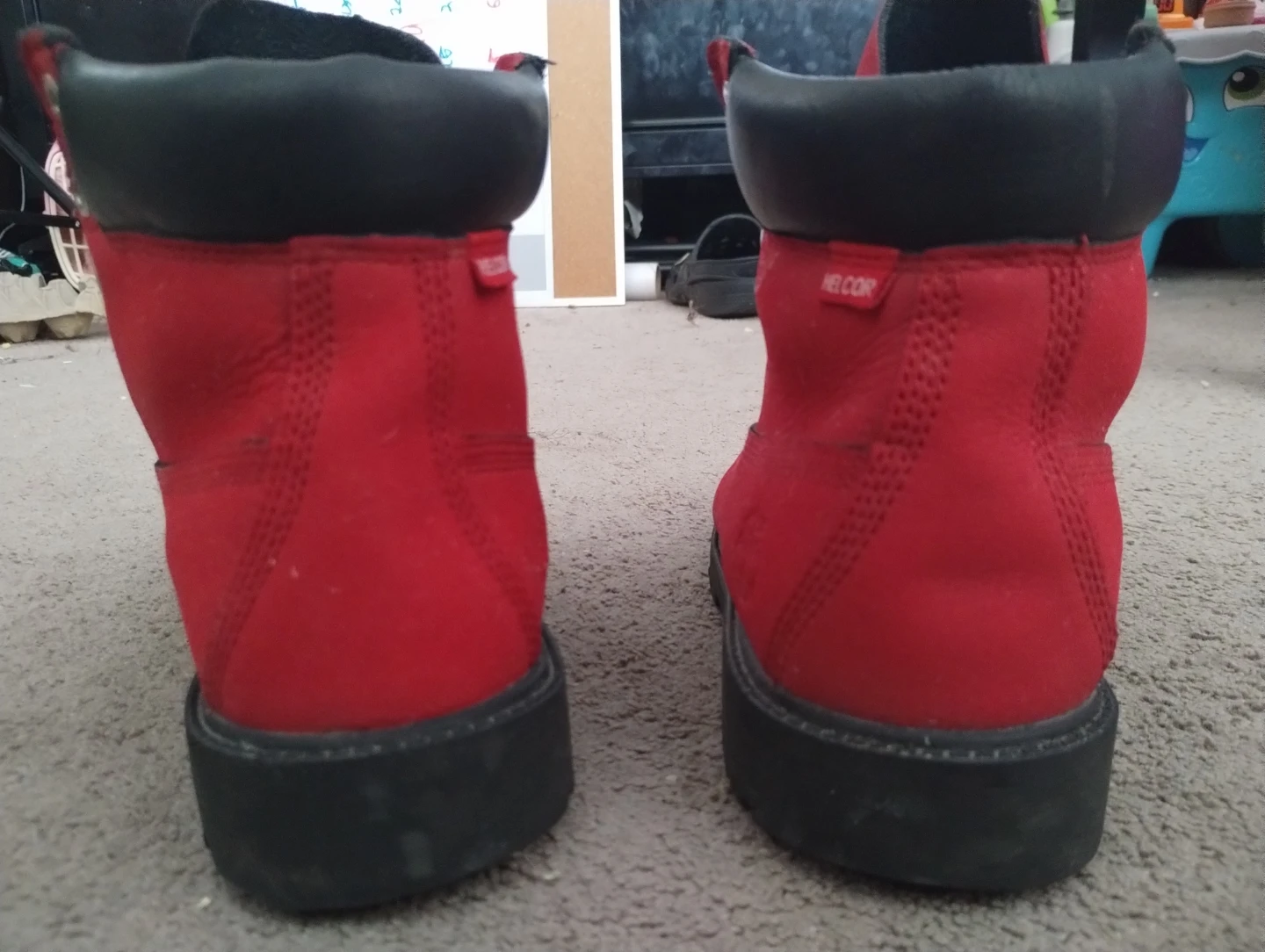 Timberland Red Suede size 6 US Boots - photo 5