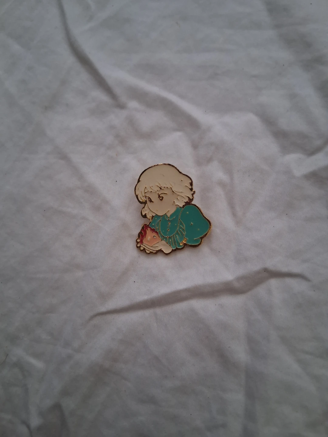 Anime Girl Enamel Pin