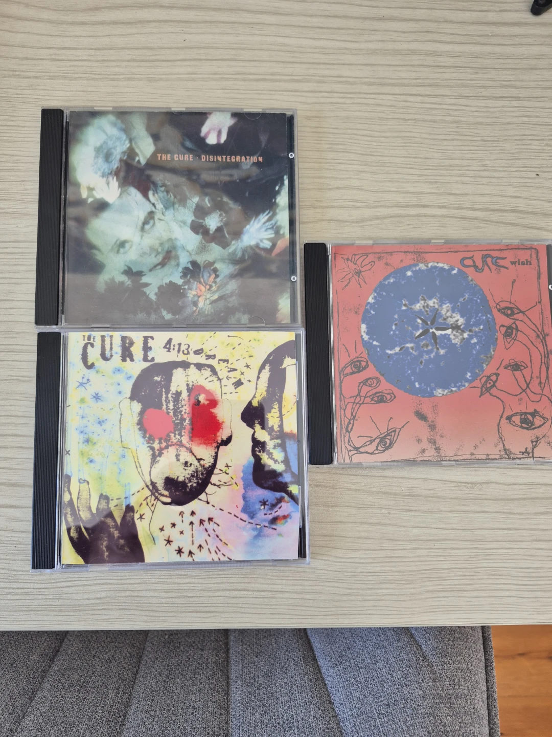 The Cure 3 CD Bundle - Disintegration, Wish, 4:13 Dream