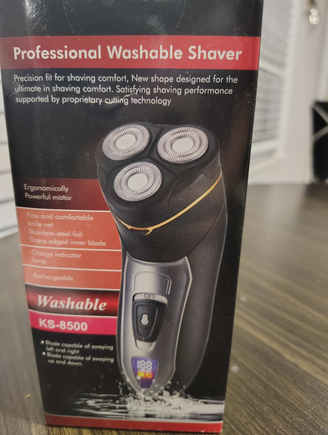Professional Washable Shaver KS-8500 - photo 2
