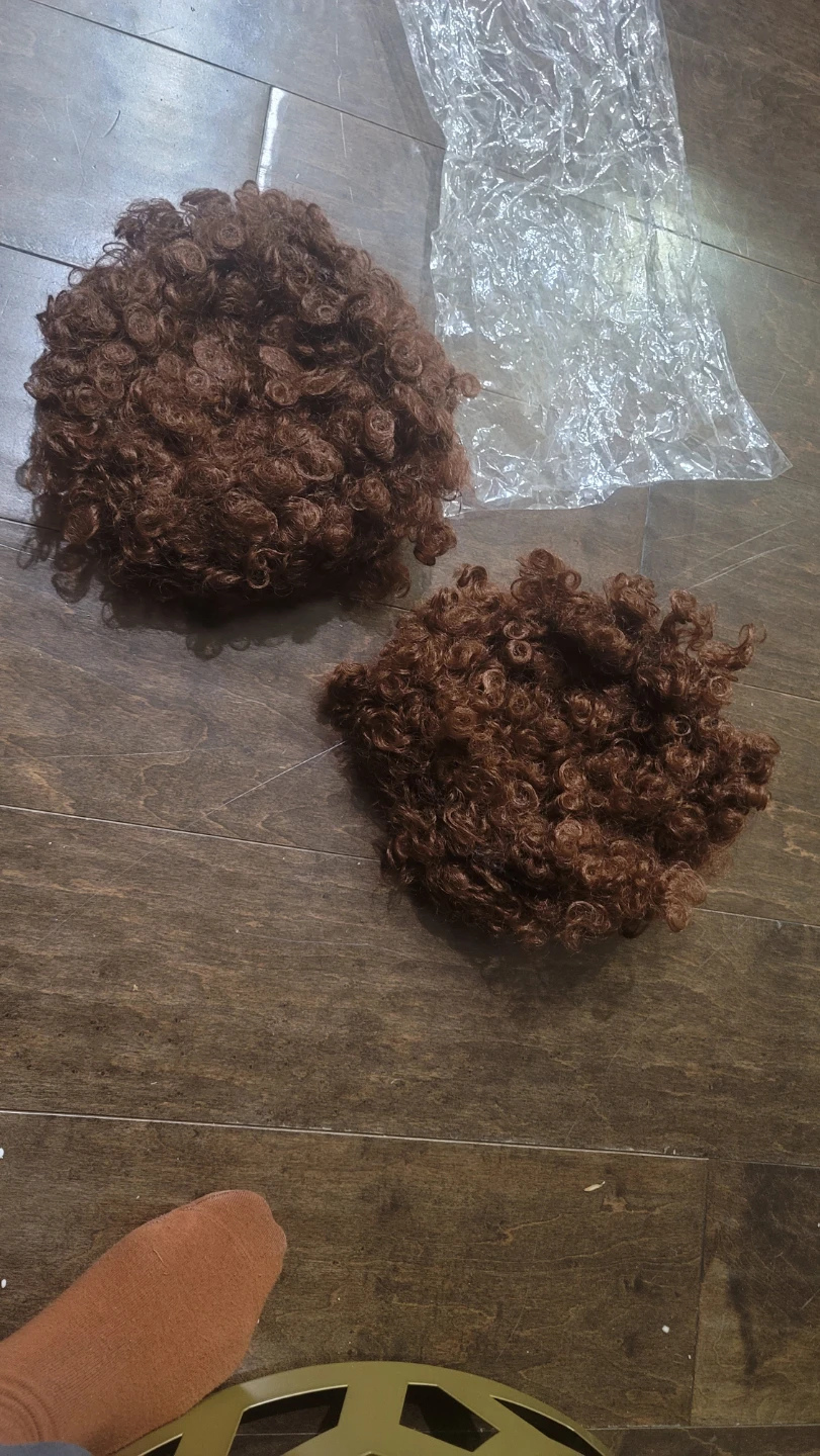 Brown Curly Wig (New) - photo 5