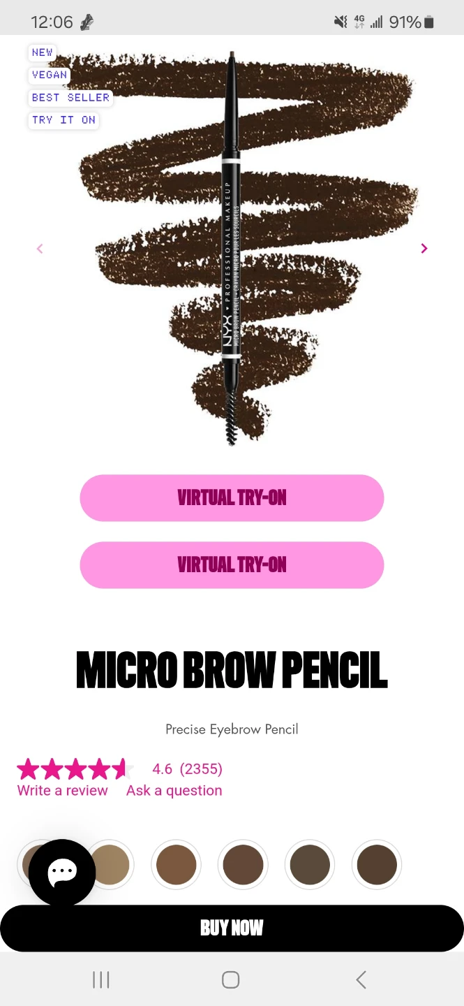 NYX Micro Brow Pencil, Glue Crazy Lift Gel, Instant Styler - photo 2