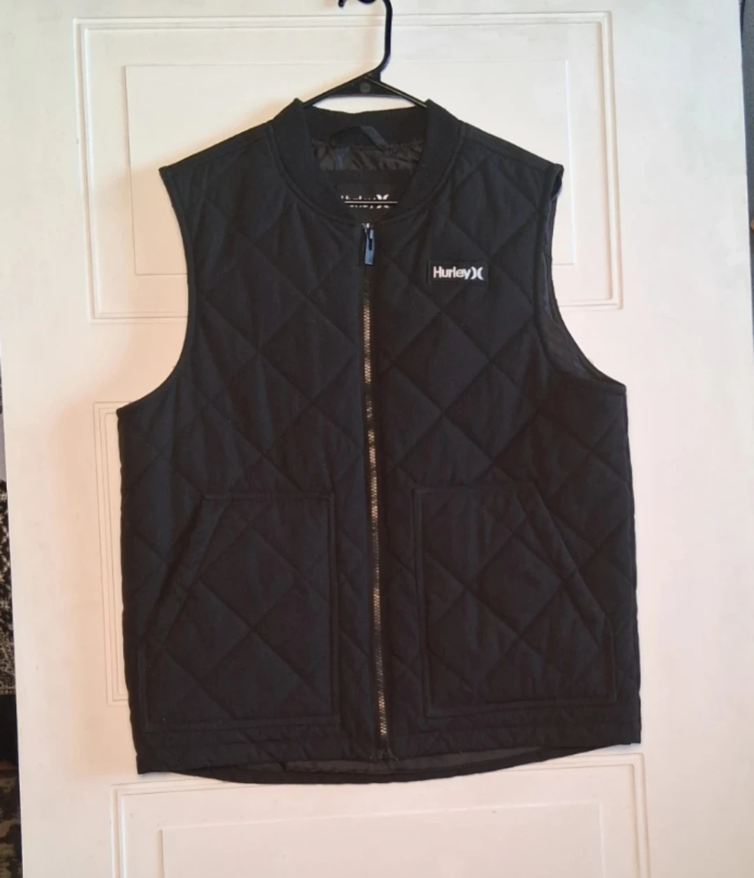 Hurley Quilted Vest - Black, Size M
