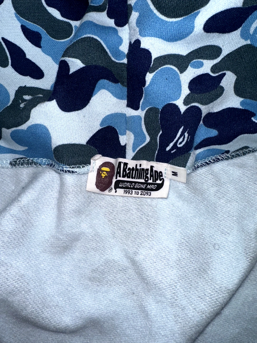 Blue Bape Hoodie - photo 2