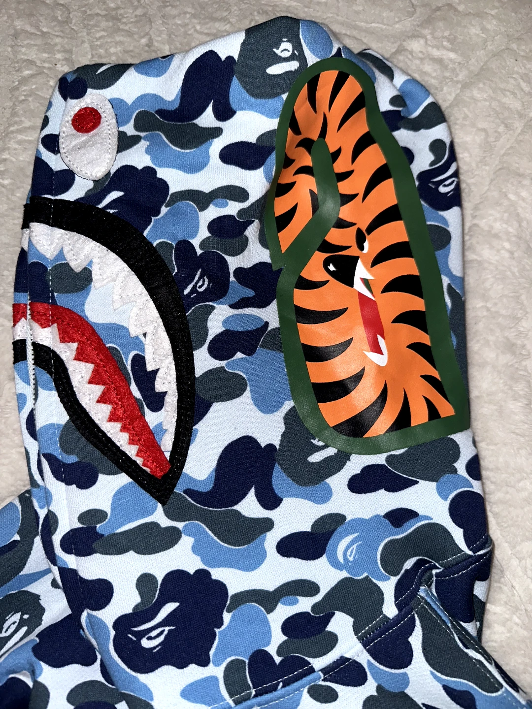 Blue Bape Hoodie - photo 4