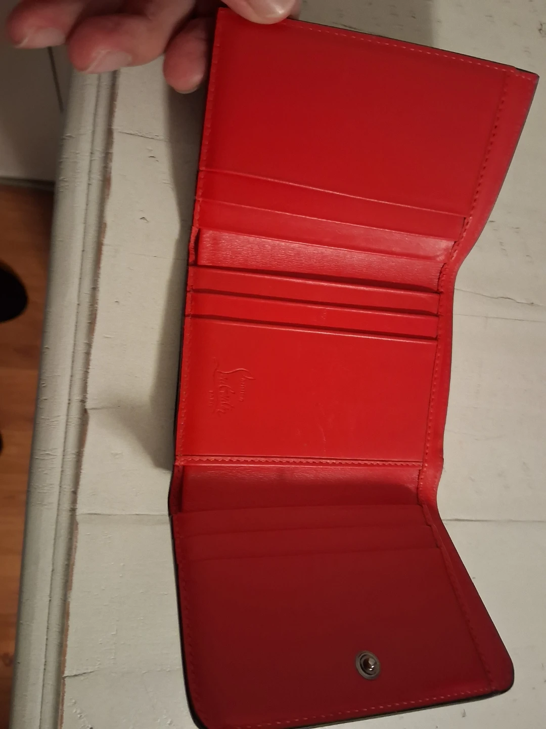 Christian Louboutin Wallet with Spikes - photo 2