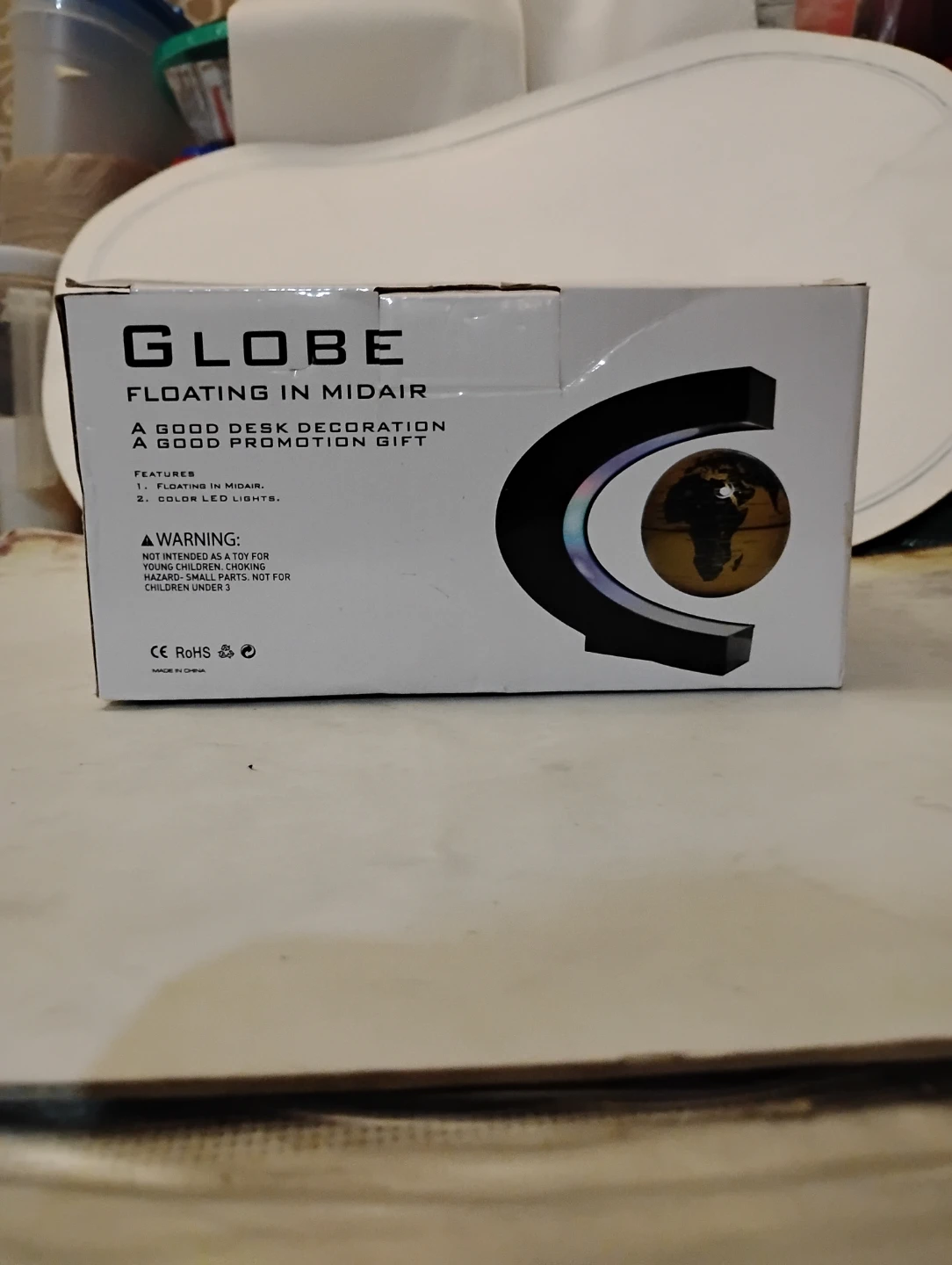Levitating Globe Desk Ornament - photo 2