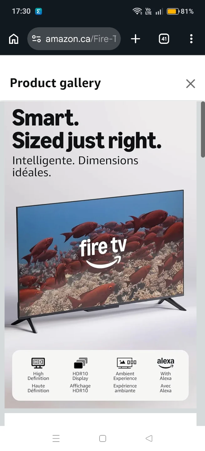 Amazon FireTV 2-Series 32" TV-URGENT PICKUP NEAR SURREY CENTRAL - photo 3