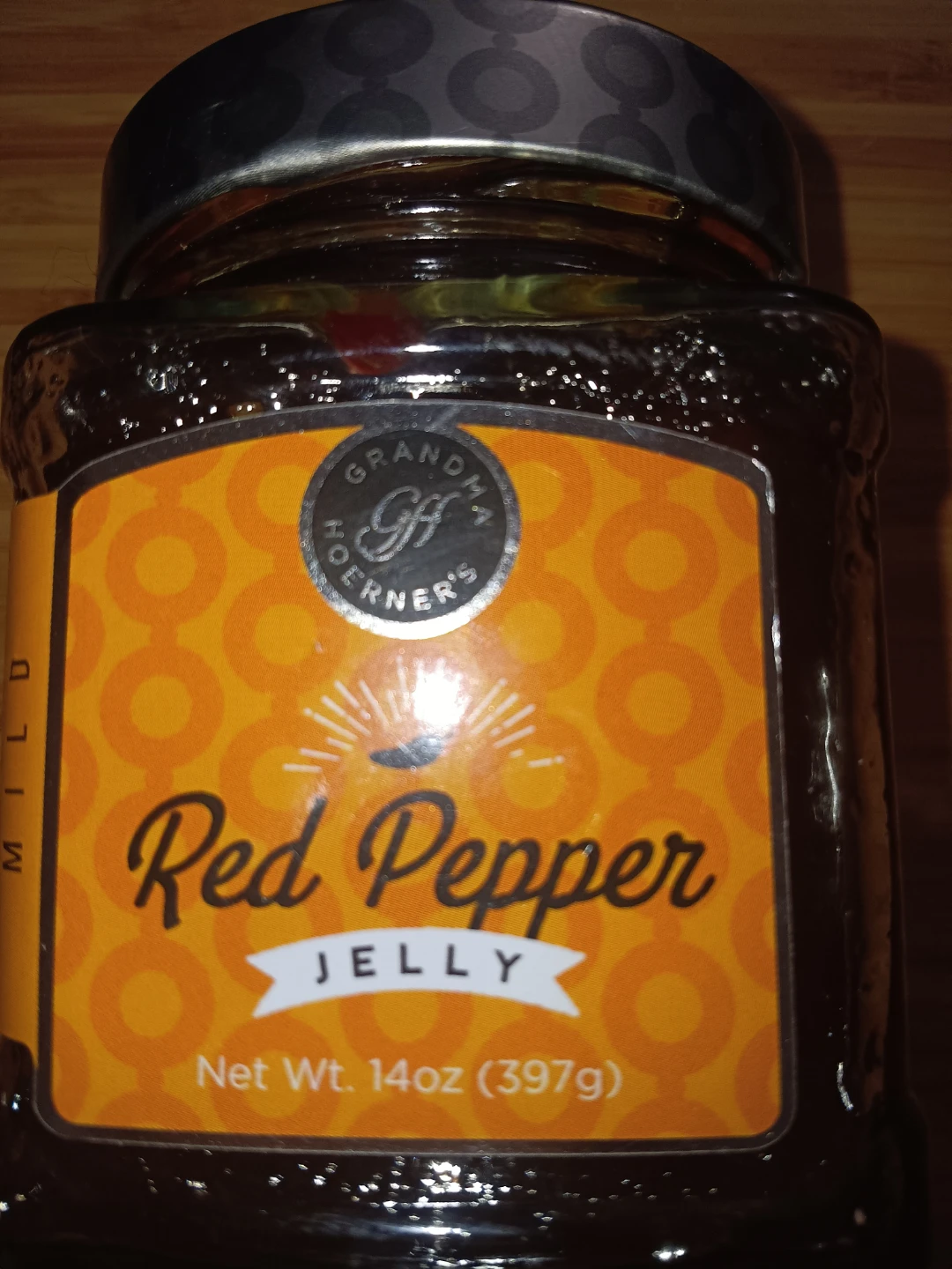 Grandma Hoerner's Mild Red Pepper Jelly 14oz
