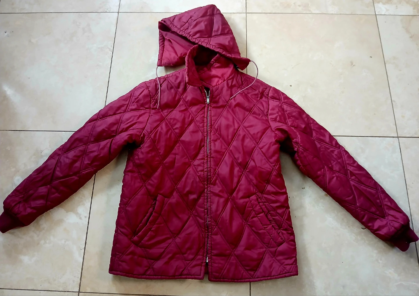 FREE Quilted Hooded Jacket