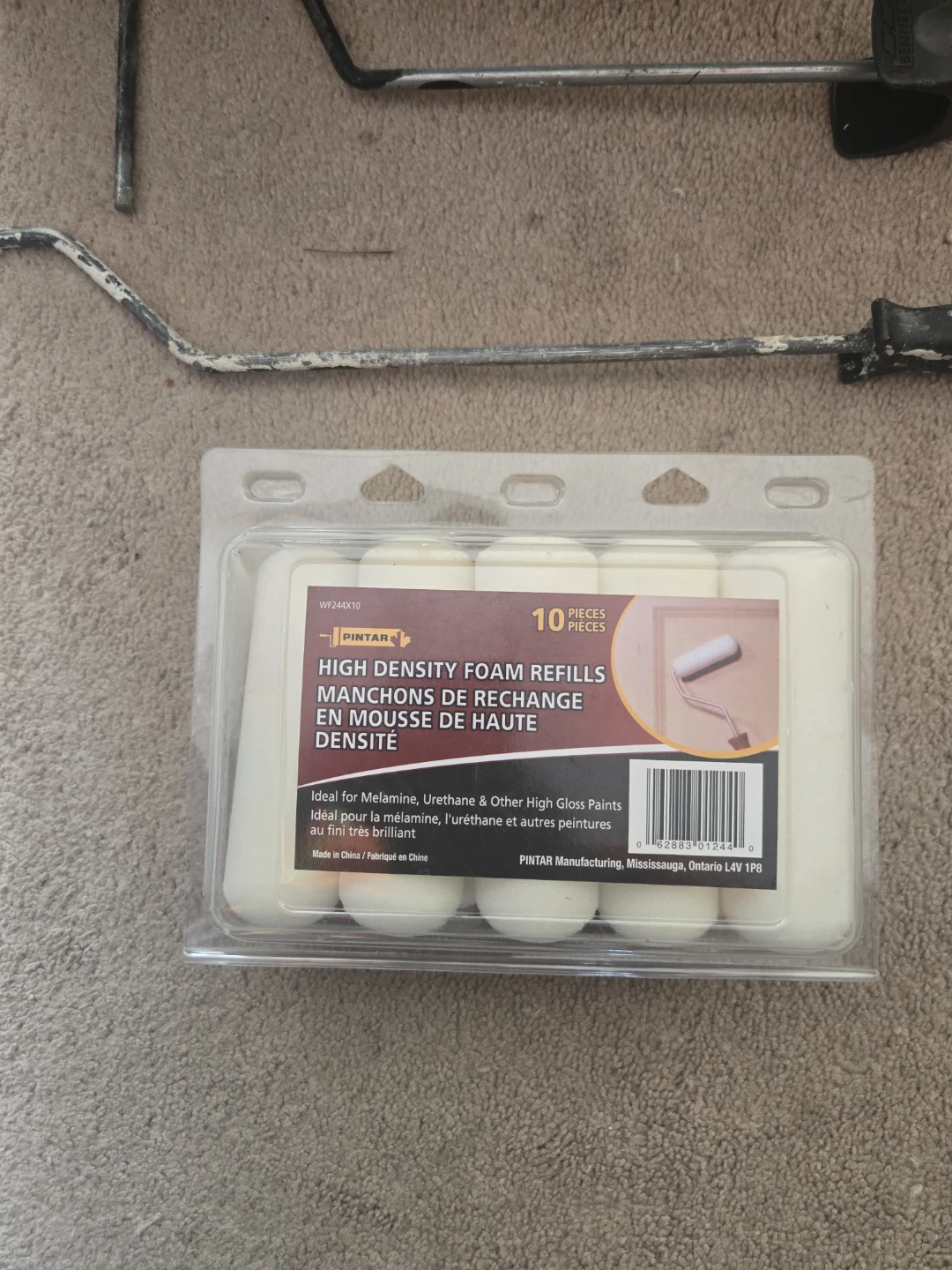 PINTAR High Density Foam Paint Roller Refills - 7 Pieces - photo 2