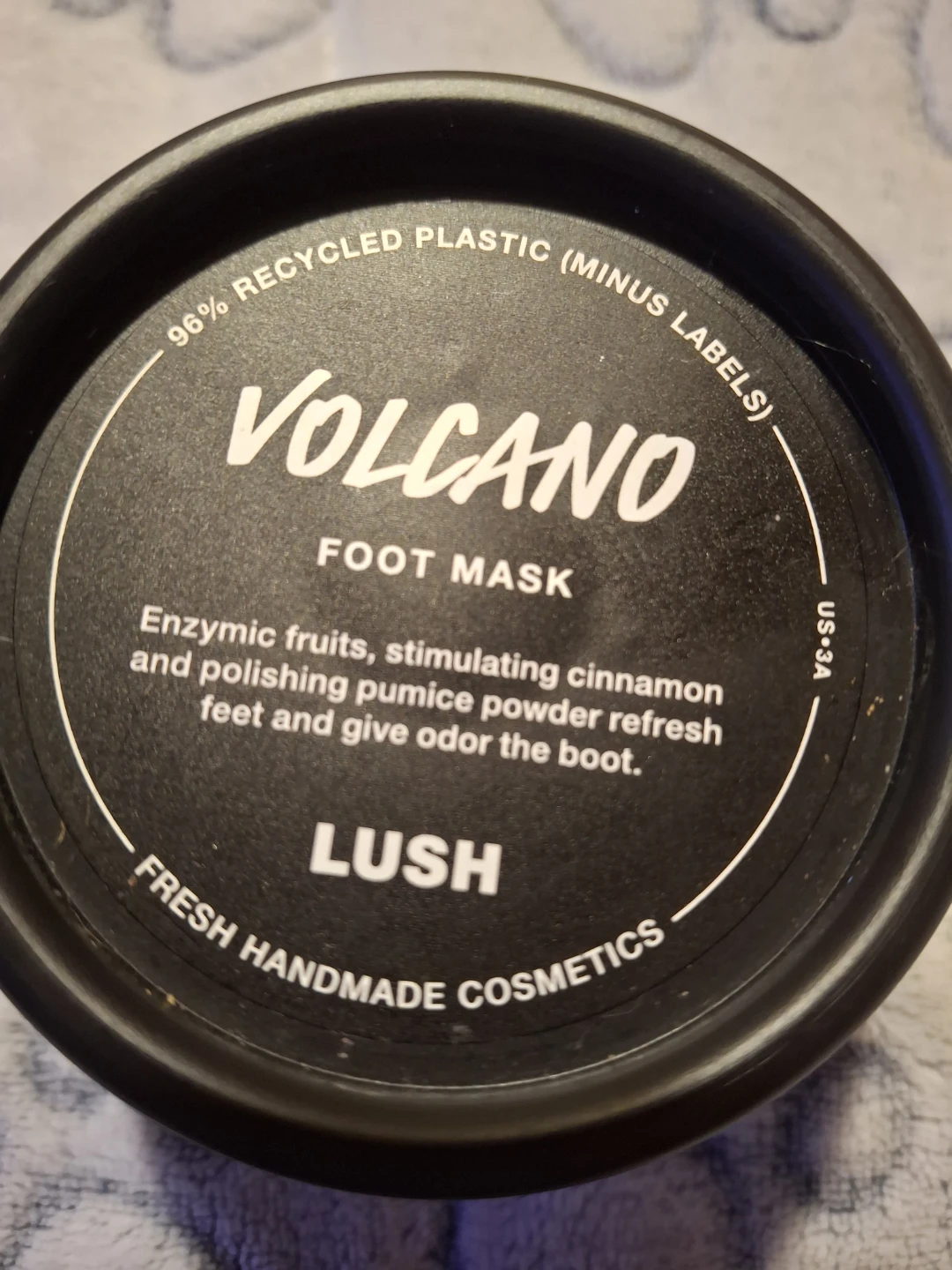 Lush Volcano Foot Mask