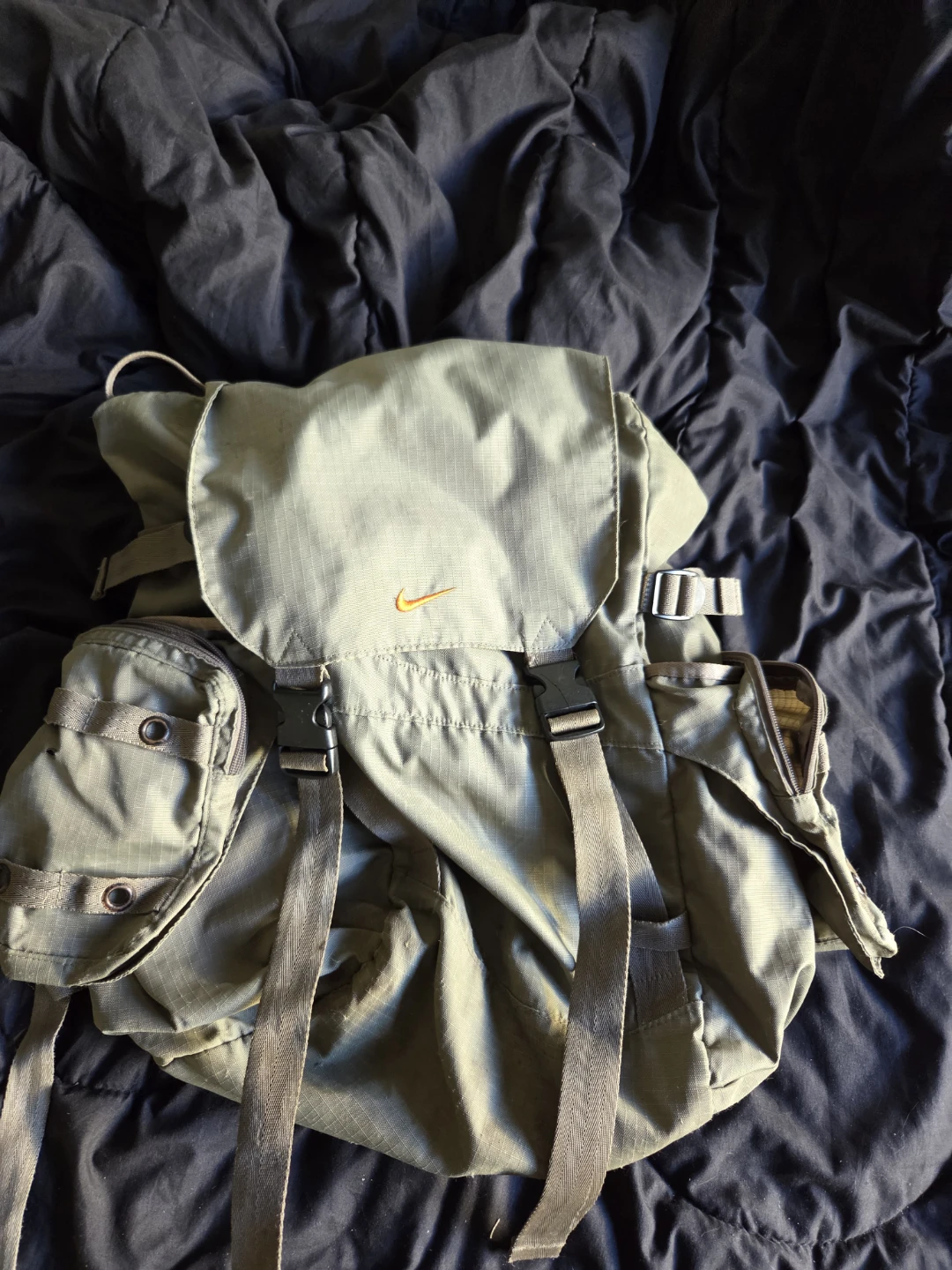 Vintage Nike camping backpack